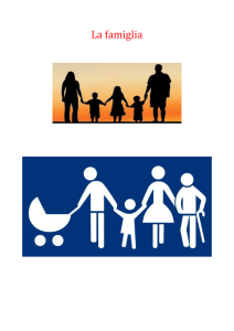 La famiglia - e-Learning