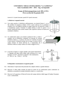 Prova d`esame del 26 gennaio 2012