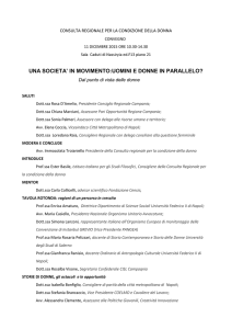 Scarica il programma dell`evento - Ordine degli Psicologi della