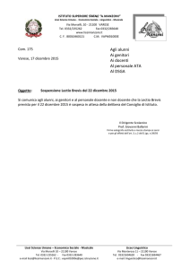 Clicca qui per la comunicazione completa