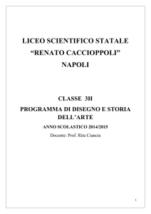 Disegno 3H - Liceo Caccioppoli