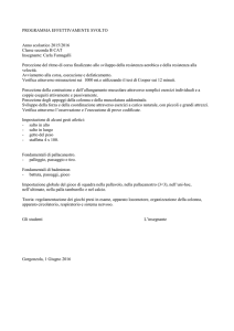 Scienze motorie sportive 2 B cat
