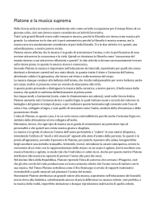 Relazione Platone – Giona Pasquetto
