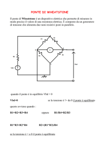 Ponte di Wheatstone - Digilander