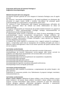 Anatomia patologica - Facoltà di Medicina e Chirurgia