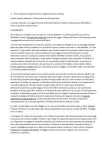Esempio svolgimento saggio breve