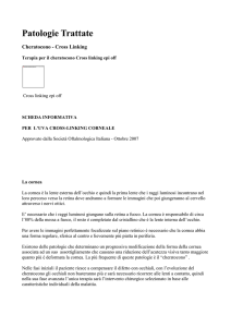Terapia per il cheratocono Cross linking epi off con docvadis_