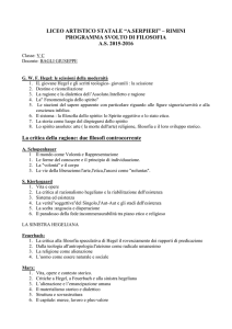 programma filosofia V C bagli