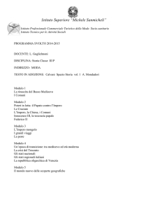 3 P storia programma svolto