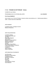 STORIA DELL`ARTE - itcs erasmo da rotterdam