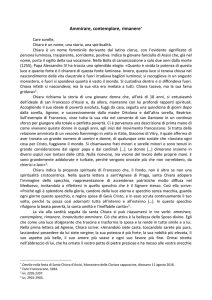 omelia santa Chiara