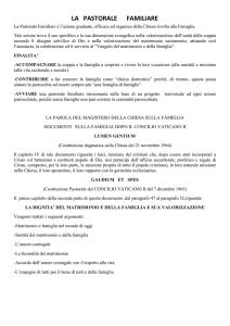La Pastorale Familiare
