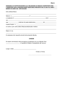 ai sensi dell`art.3 comma 7 della Legge 136/2010. (allegare al
