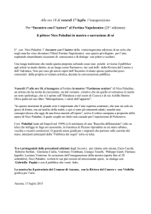 Paladini con Metropolismo mostra Riiviera del
