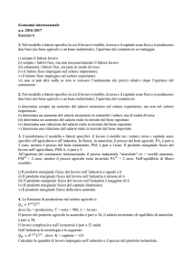 Ec. Int. esercizi 4_2016