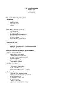 programma svolto di storia IVBSU