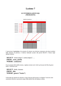 Lezione 7
