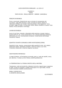 fisica - Liceo Morgagni