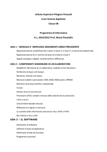 UdA 2 – COMPONENTI Wardware di un elaBOratore