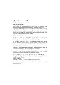 Matematiche complementari II
