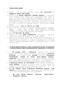 anche definita Grande Guerra
