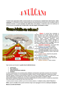I vulcani e i terremoti - la scienza è conoscenza