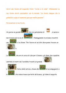 Attenzione! La tua favola dovrà concludersi con la morale: “La favola