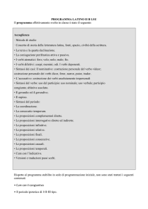 programma latino ii b lsu - Istituto Superiore Statale “PITAGORA”