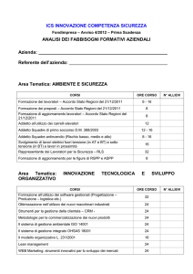 Interessi formativi
