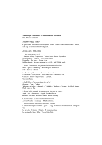 Metodologie creative per la comunicazione aziendale