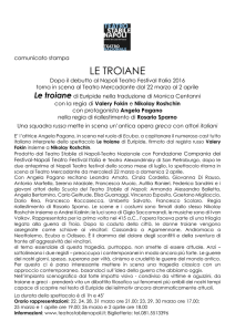 scarica il comunicato - Teatro Stabile di Napoli