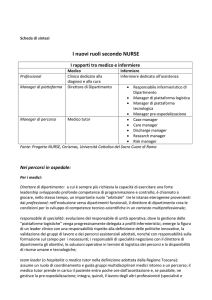 SCHEDA PROGETTO NURSE