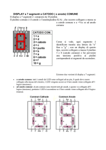 DISPLAY a 7 segmenti