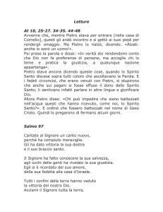 Letture - Guardare la Parola