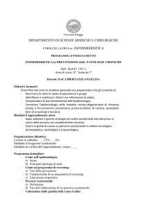 UNIVERSITA* degli STUDI di FOGGIA