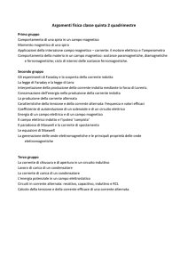 Argomenti fisica classe quinta 2 quadrimestre