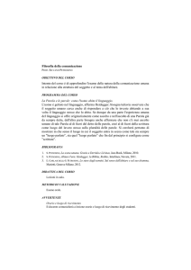 Filosofia della comunicazione