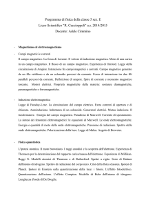 Fisica 5E - Liceo Caccioppoli