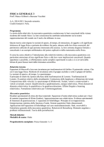 Programma fisica generale 3 24.02.15