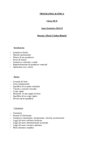 fisica - Liceo Pertini Ladispoli
