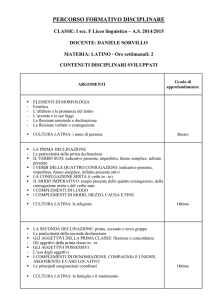 latino - Licei Statali Angeloni
