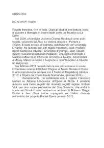 BIOGRAFICHE LUCAS SIMON - Regista Regista francese, vive in