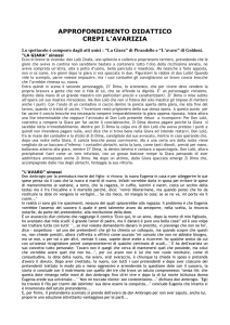 approfondimento didattico crepi l`avarizia