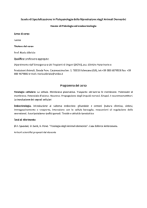 Scuola di Specializzazione in Fisiopatologia della Riproduzione