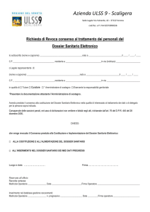 modulo di revoca consenso