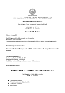corso di odontoiatria e protesi dentaria