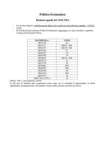 Economia del Lavoro