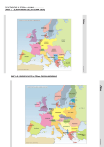 esercitazione prima guerra mondiale
