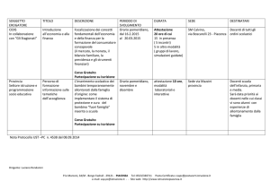 scheda sintetica corsi 2014-15 - Ambito territoriale di Parma e