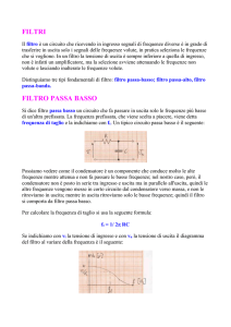 ripasso filtri